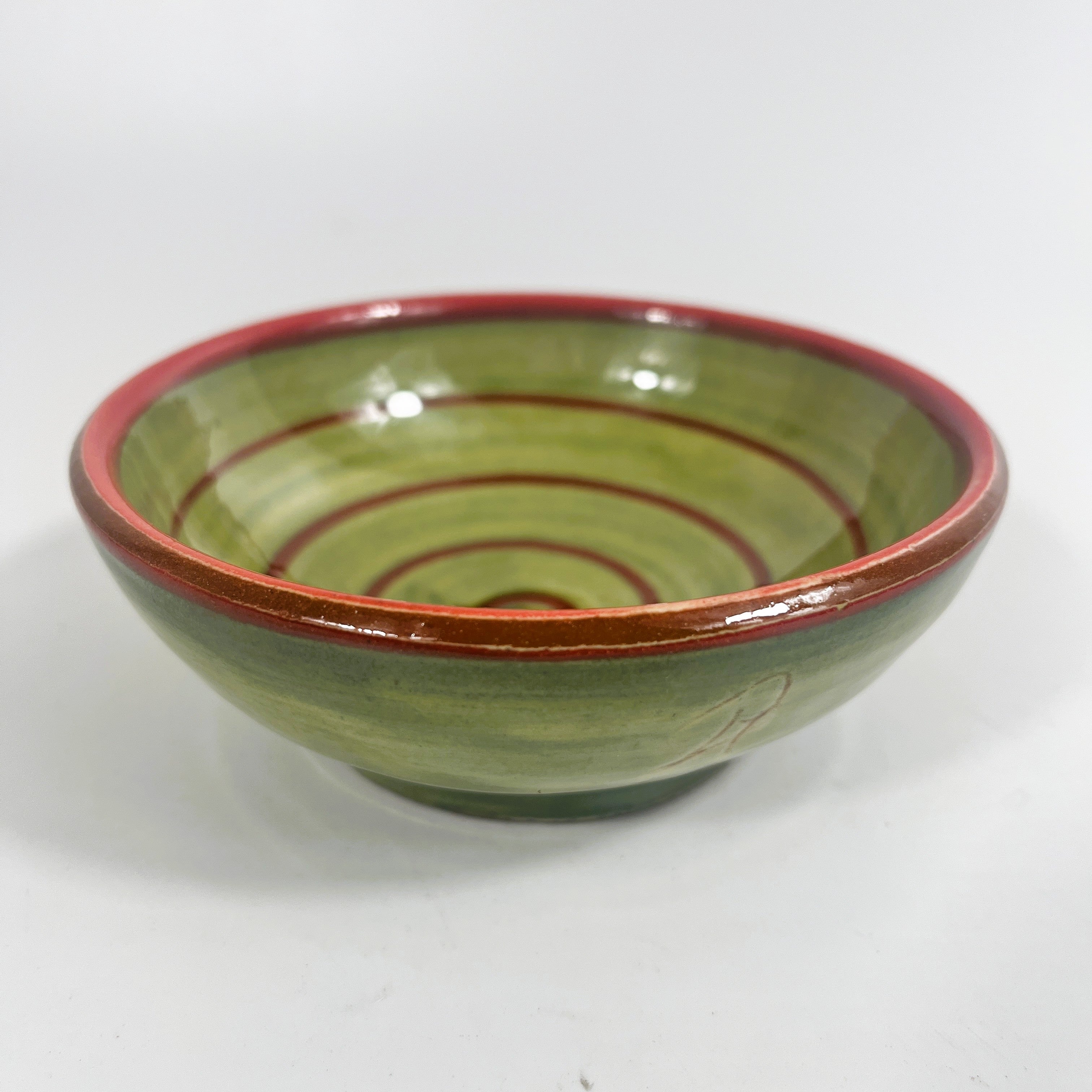 Spanish Hand Painted Spiral 12cm Dish
