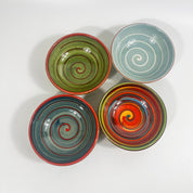 Spanish Hand Painted Spiral 14cm Dish