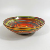 Spanish Hand Painted Spiral 20cm Dish