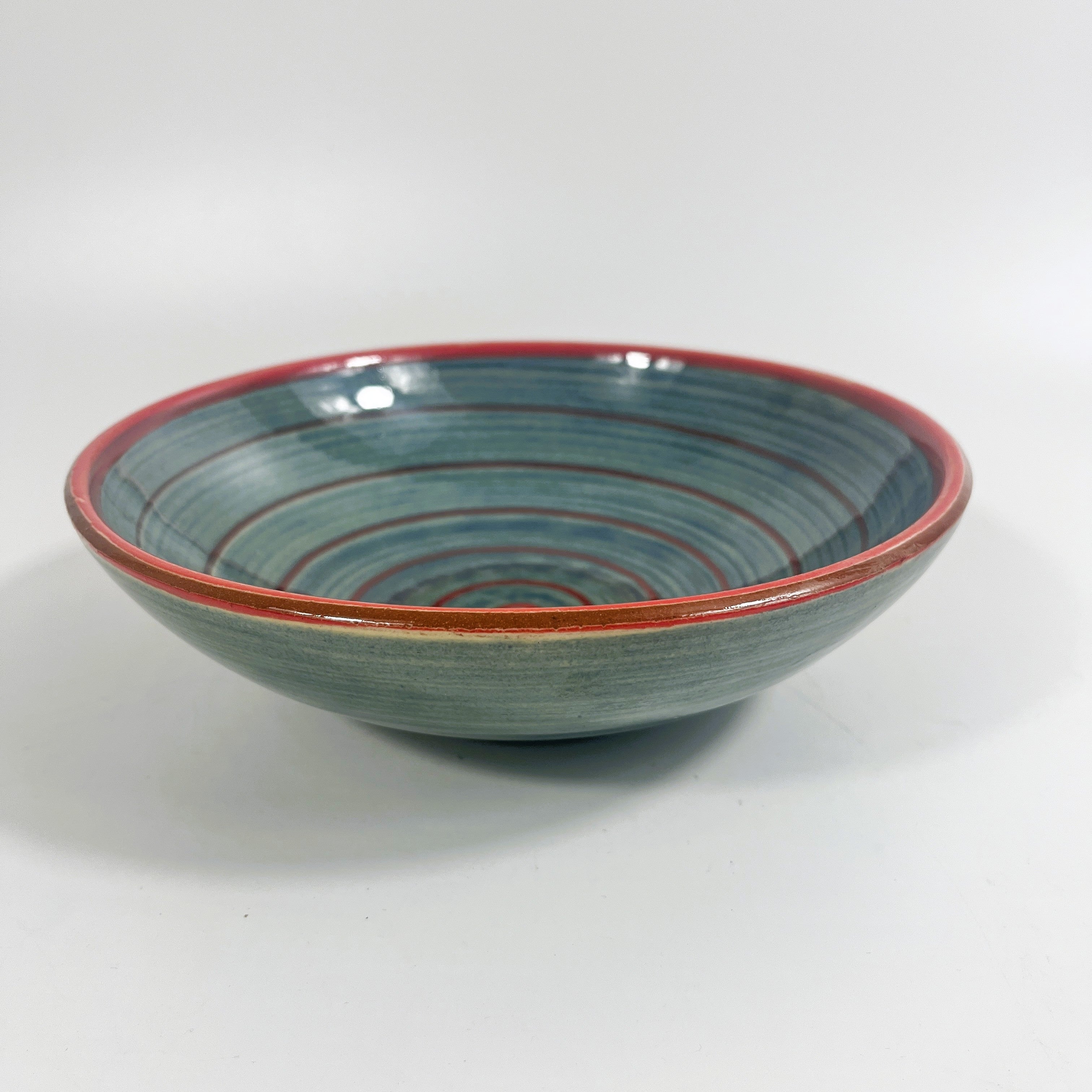 Spanish Hand Painted Spiral 20cm Dish