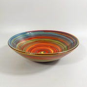 Spanish Hand Painted Spiral 27cm Dish