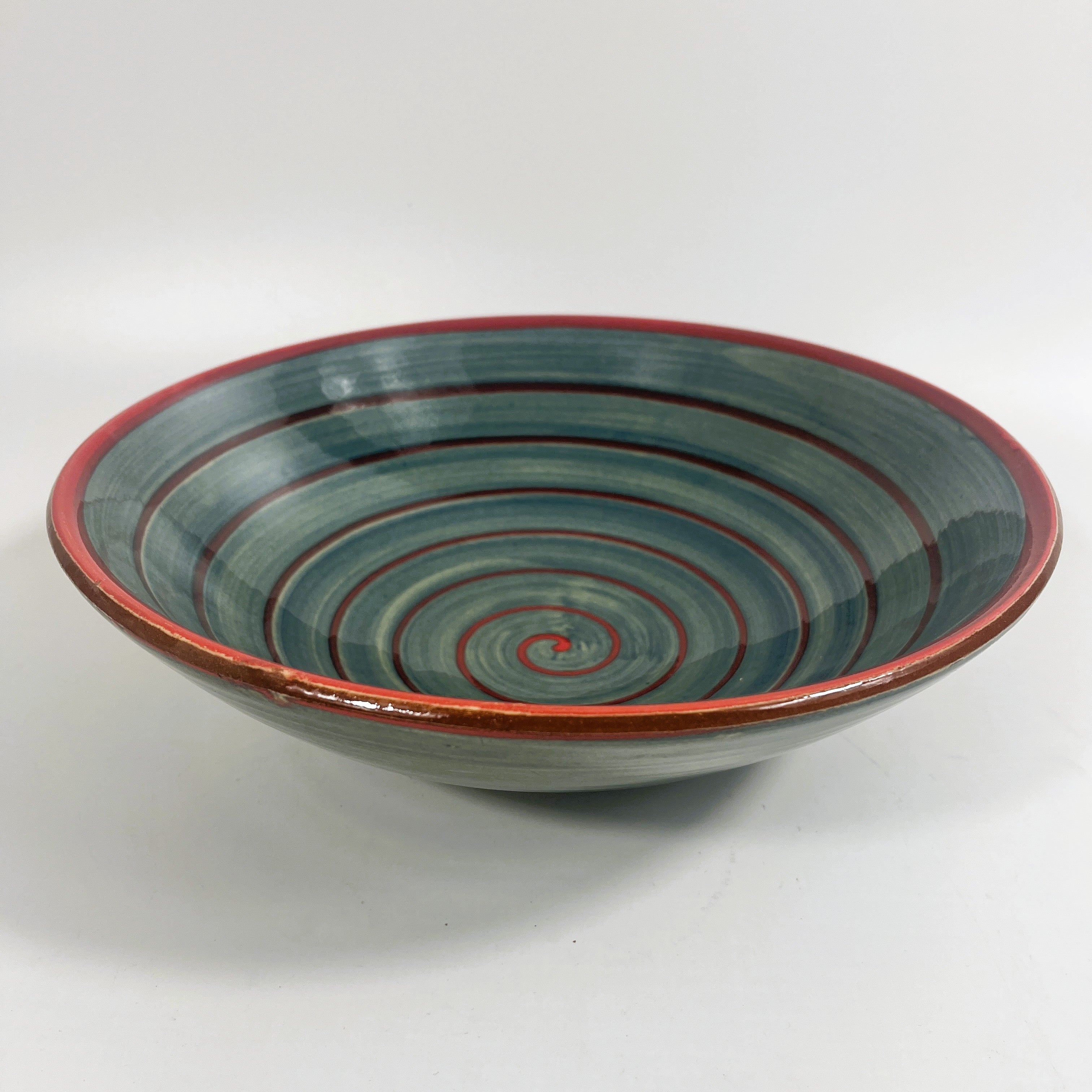 Spanish Hand Painted Spiral 27cm Dish