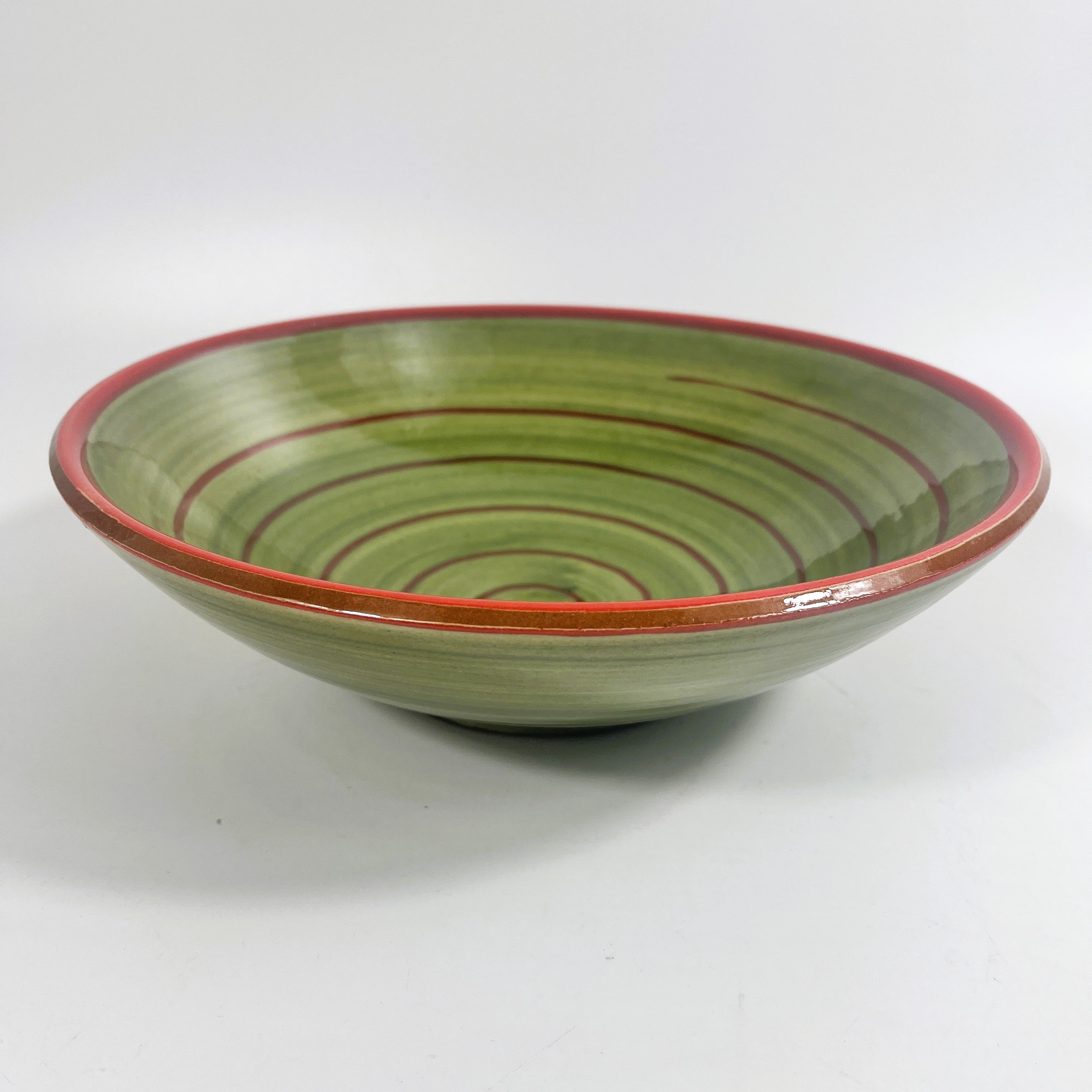 Spanish Hand Painted Spiral 27cm Dish