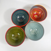 Spanish Hand Painted Spiral 18cm Bowl