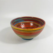 Spanish Hand Painted Spiral 18cm Bowl