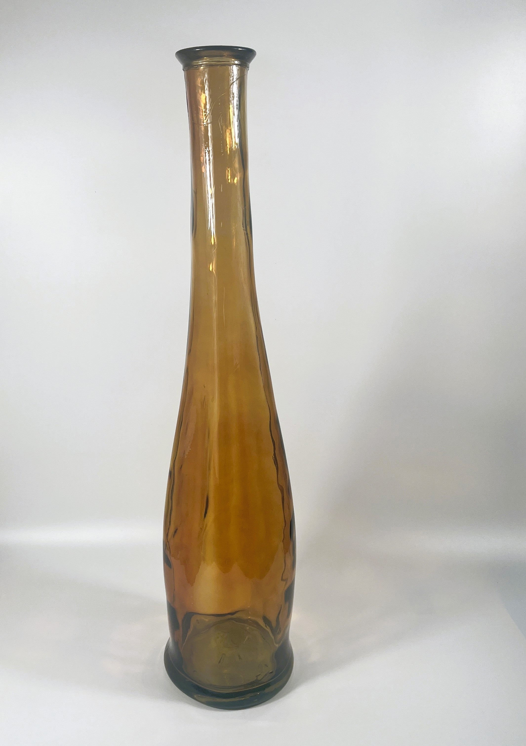 Recycled Glass Blown Glass 100cm Everest Vase