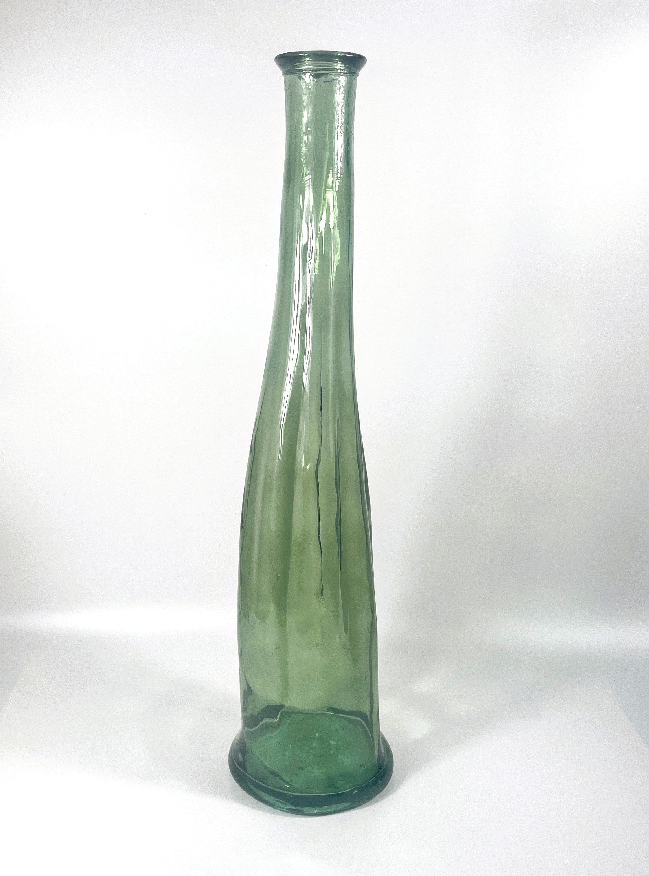 Recycled Glass Blown Glass 100cm Everest Vase