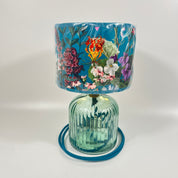 Recycled Glass 24cm Apothecary Lamp