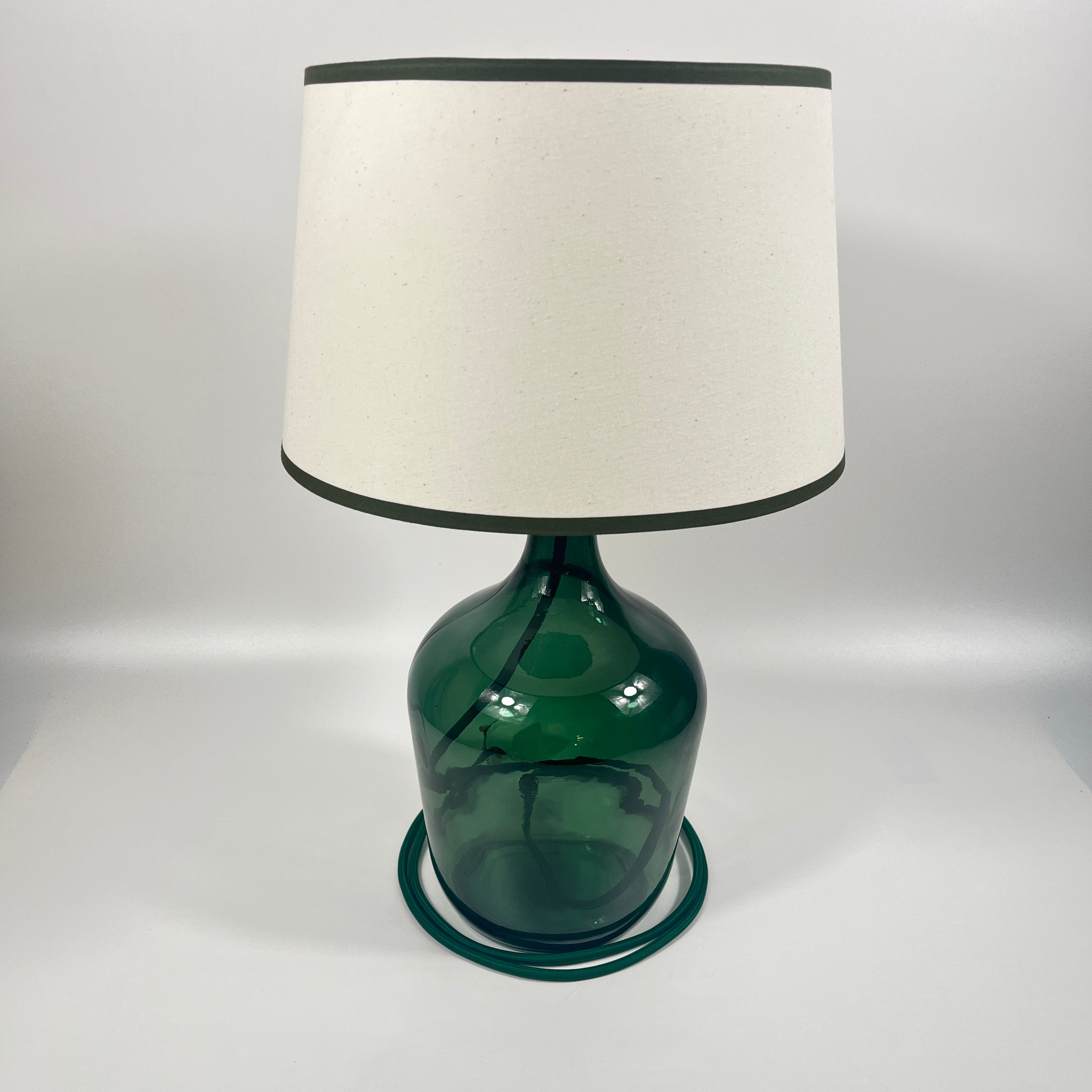 Garrafa Recycled Glass Demijohn Lamp 36cm