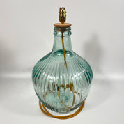 Recycled Glass 43cm Aria Lamp