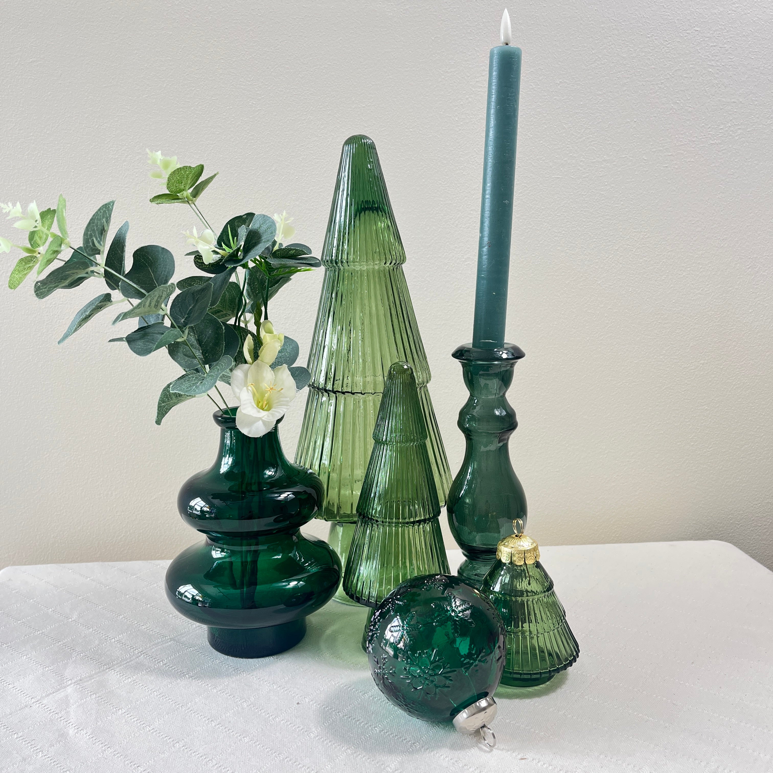 Recycled Glass Tree Bauble