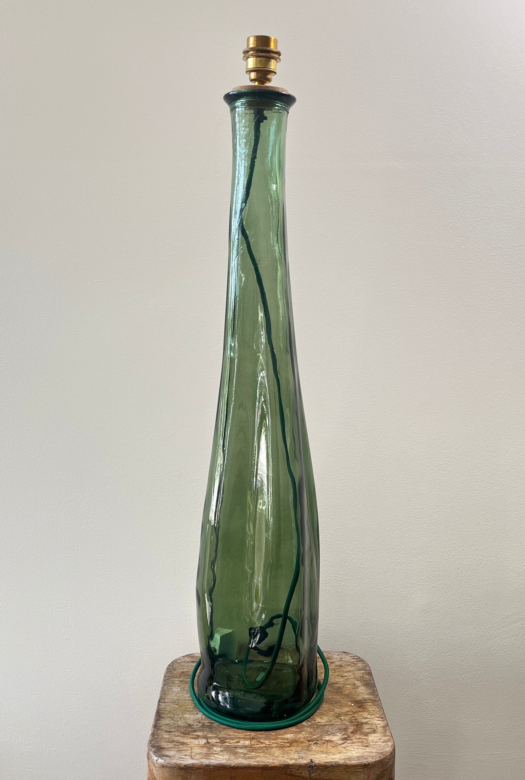 Recycled Glass 86cm Everest Lamp