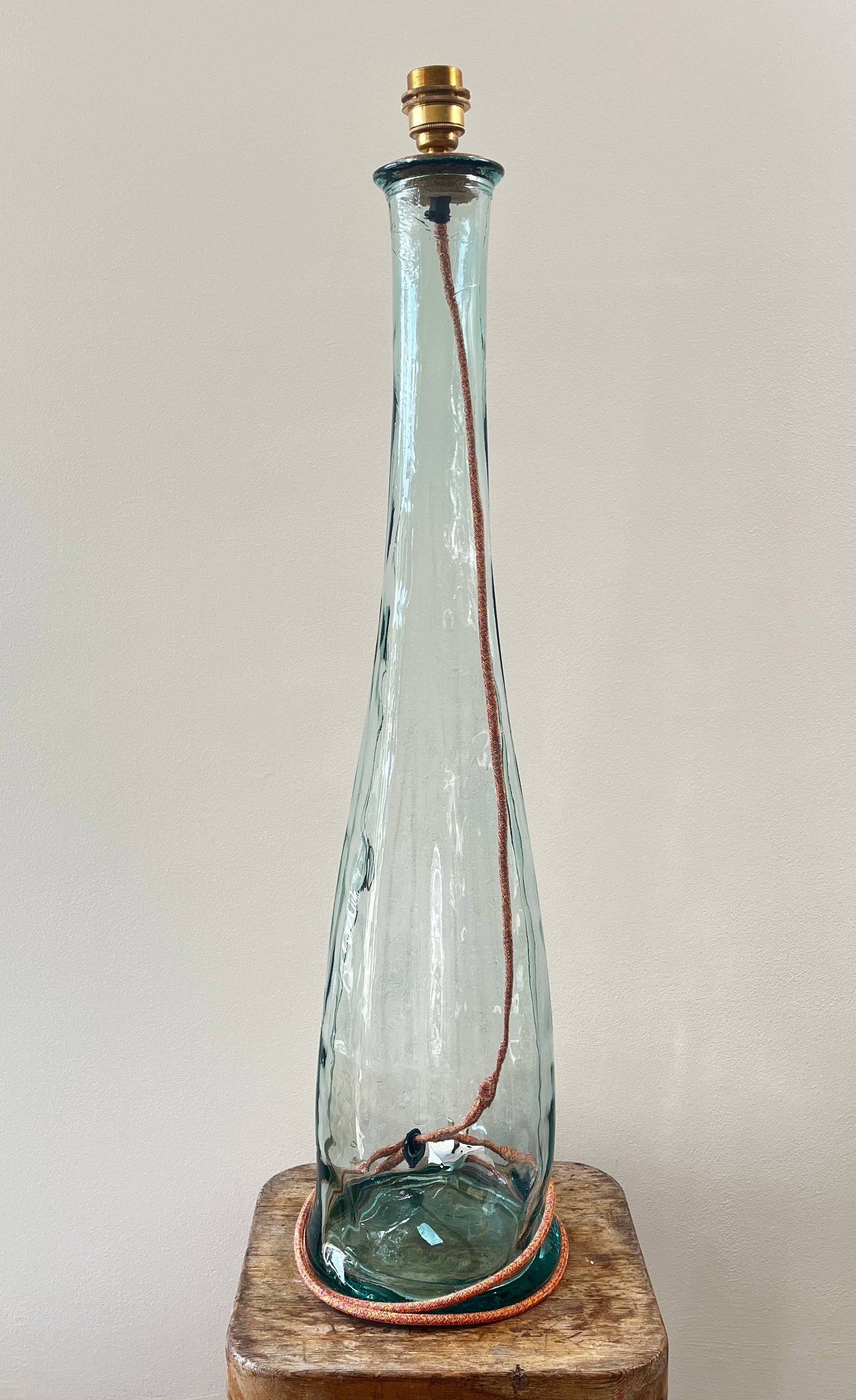 Recycled Glass 86cm Everest Lamp