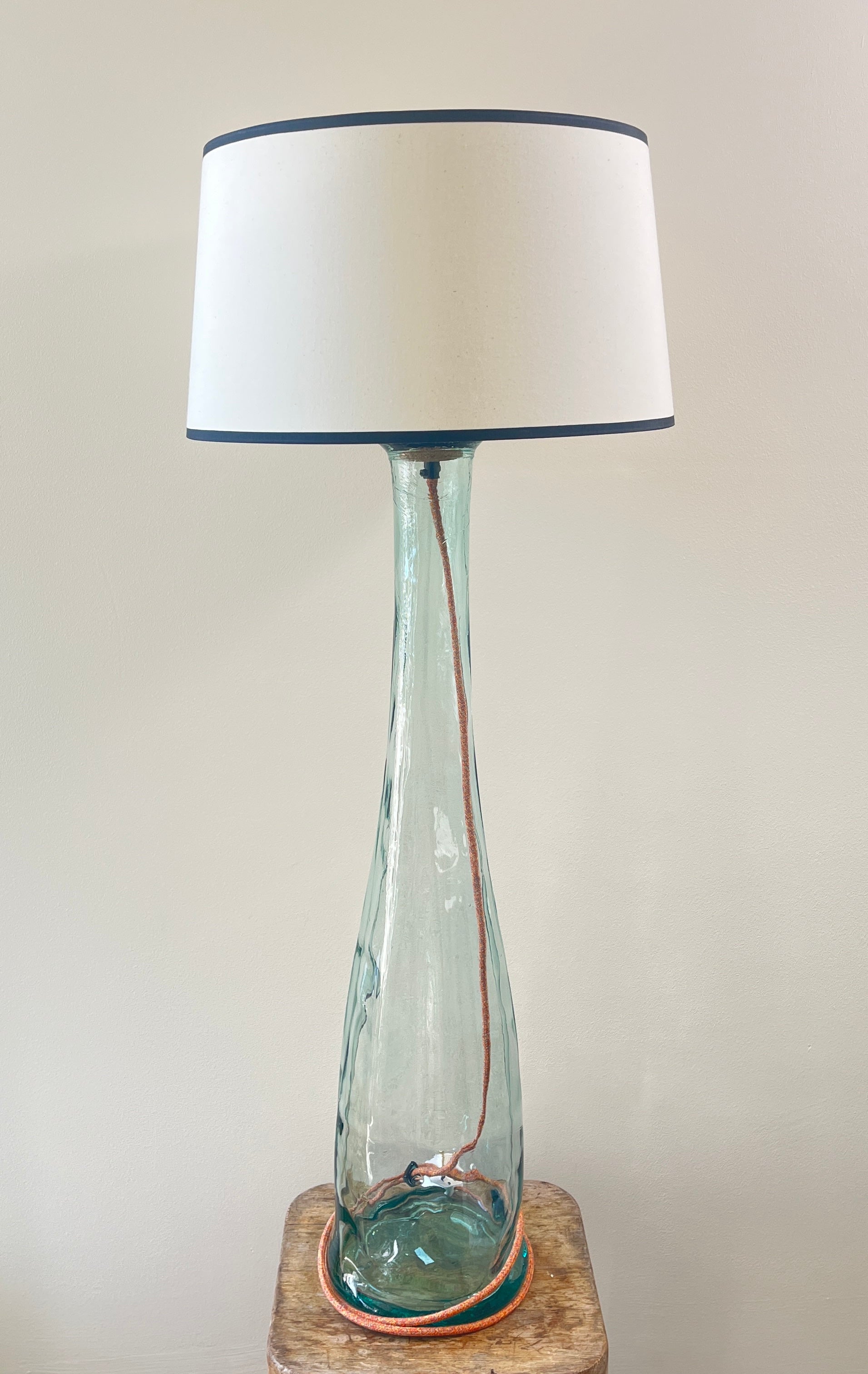 Recycled Glass 86cm Everest Lamp
