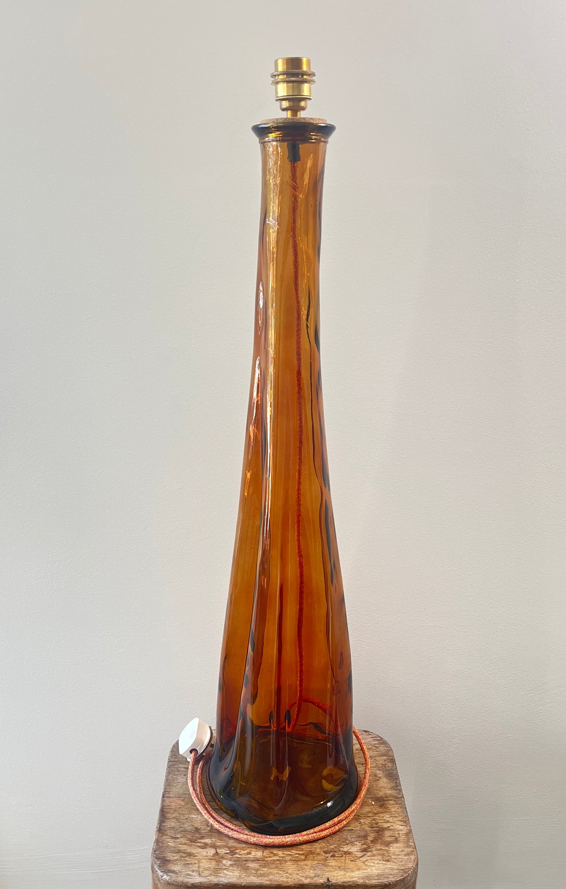 Recycled Glass 86cm Everest Lamp