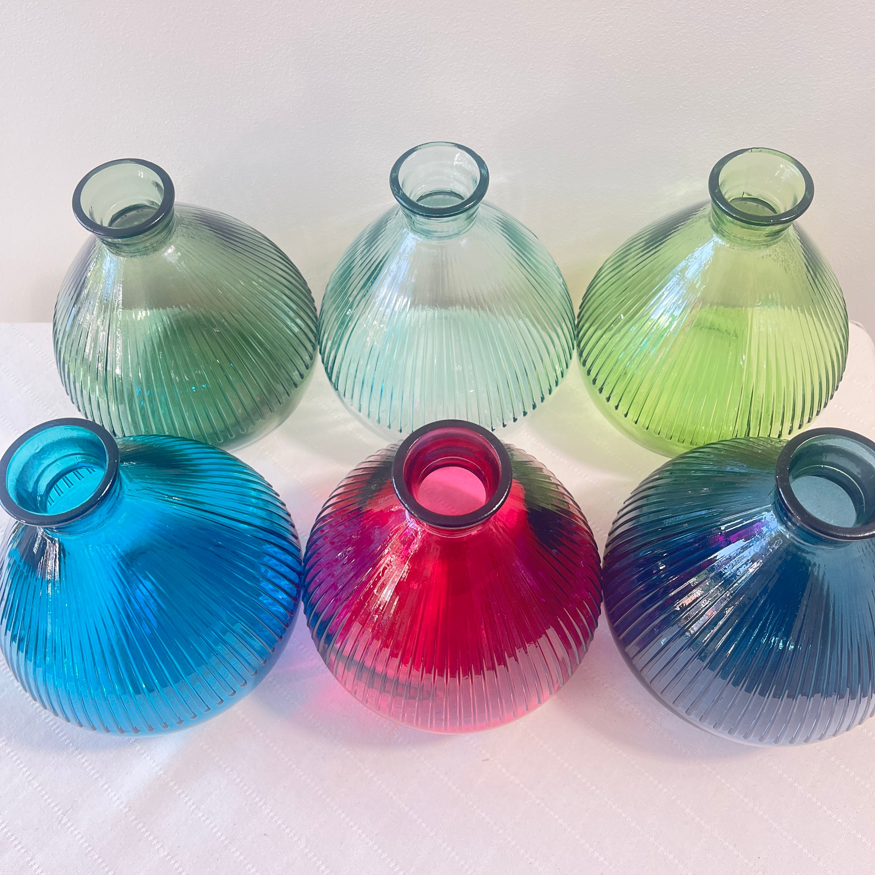 Recycled Glass 18cm Terrassa Bottle Vase