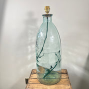 Recycled Glass Lamp 67cm Boston