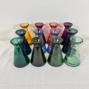 Mixed Case 11cm Recycled Glass "Tarifa" Straight Bud Vase
