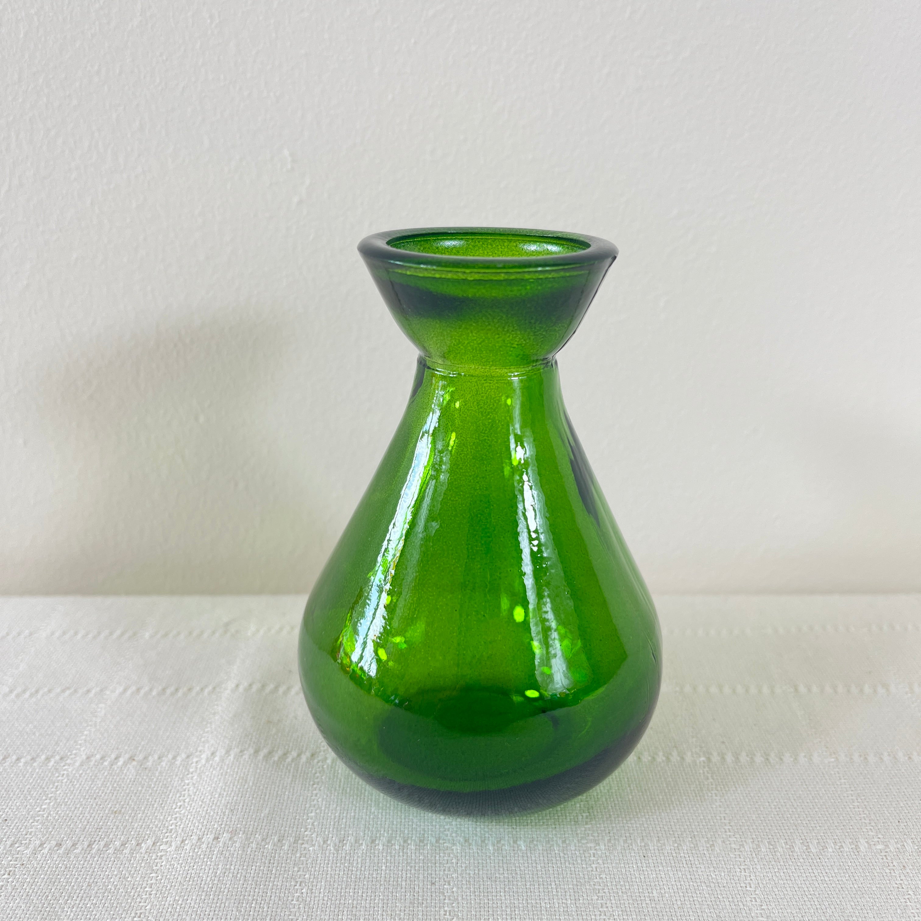 Recycled glass "Adra" bud vase 11cm