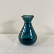 Recycled glass "Adra" bud vase 11cm