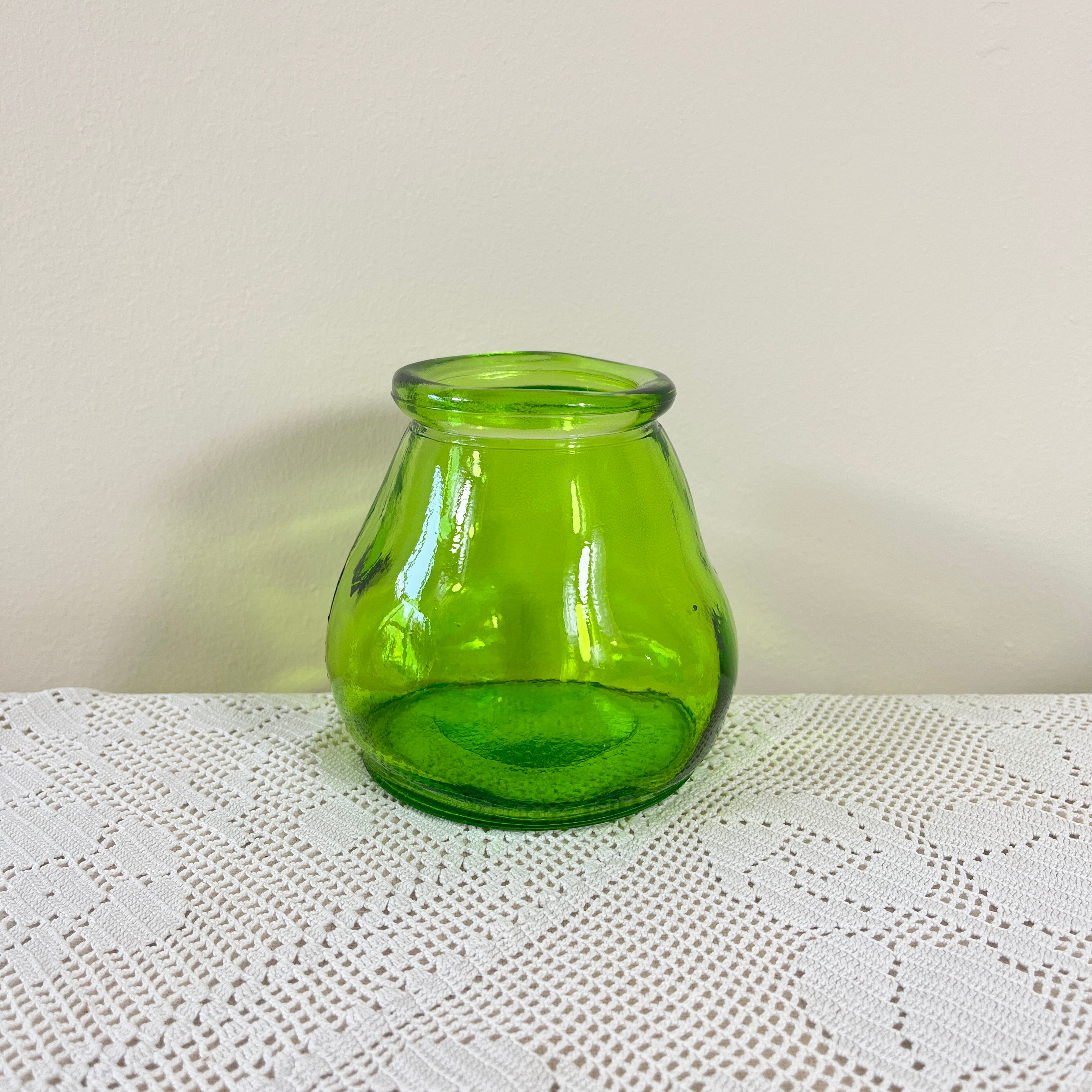 Recycled Glass colourful Tea Light Holder