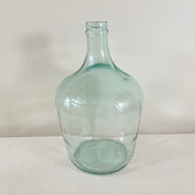 Garrafa Demijohn Bottle  Recycled Glass Vase 30cm
