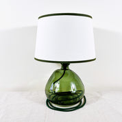 Simplicity Recycled Glass Lamp (Cool Colours) 29cm