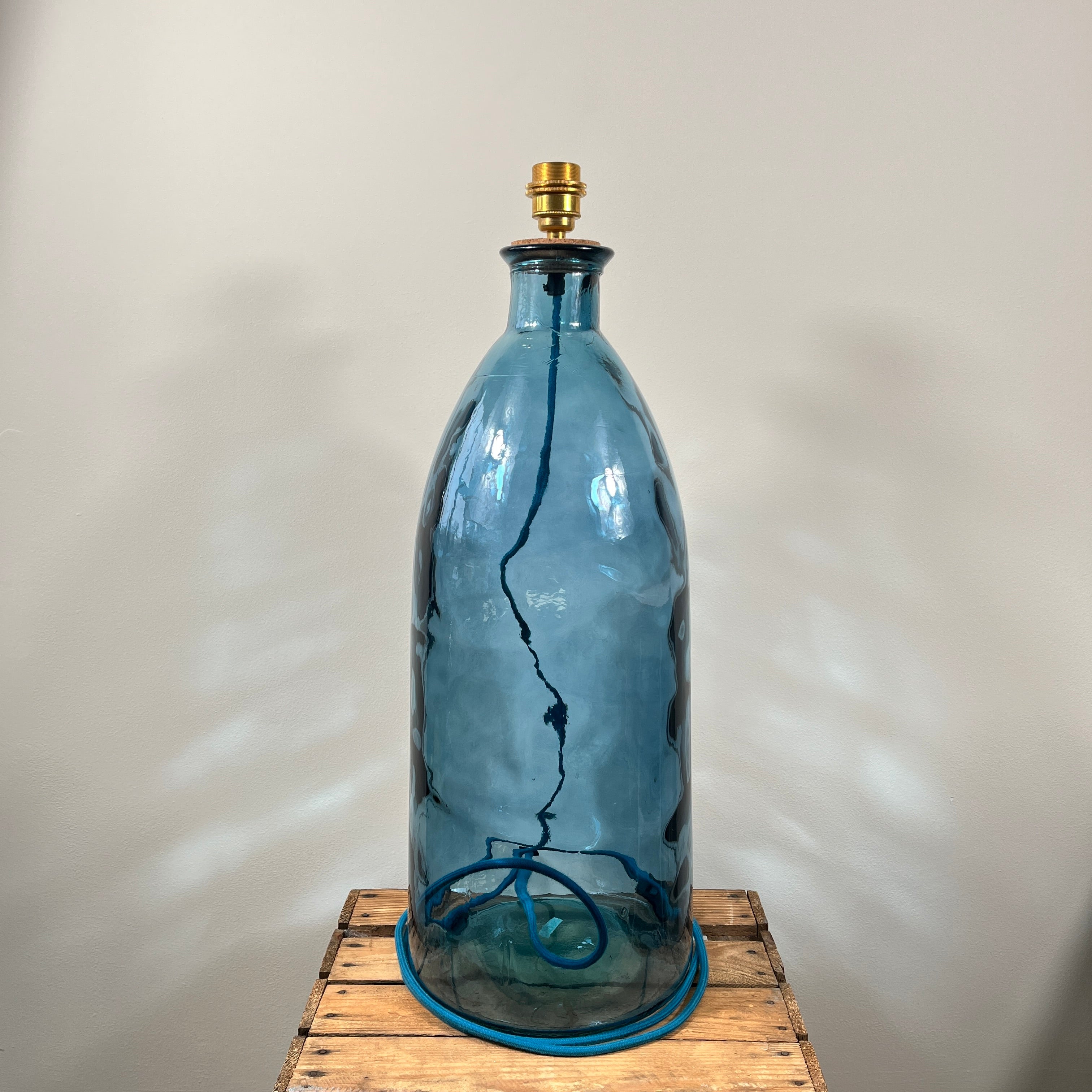 Recycled Glass 67cm Boston Lamp