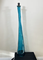 Recycled Glass Jarron Floor Lamp 126cm