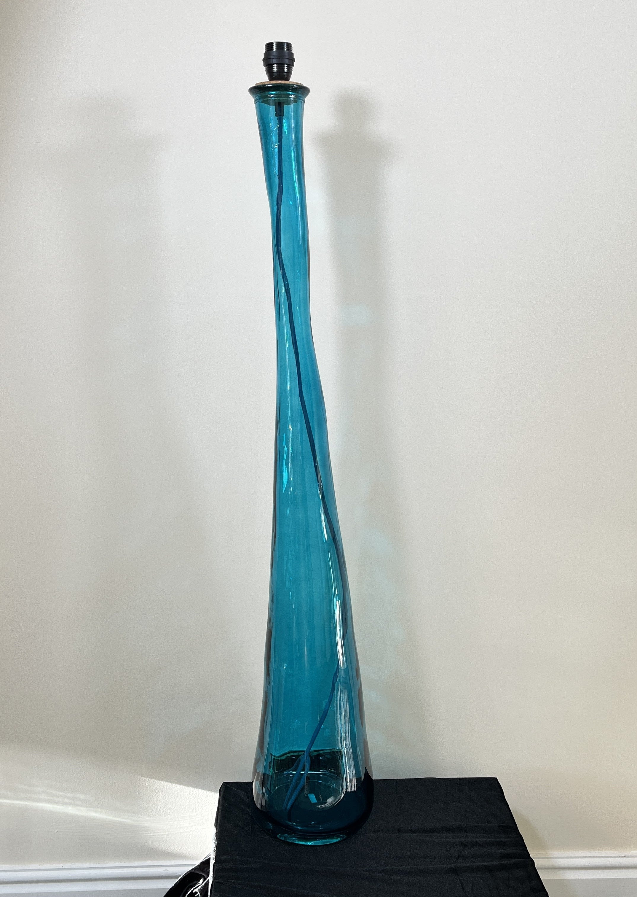 Recycled Glass Jarron Floor Lamp 126cm