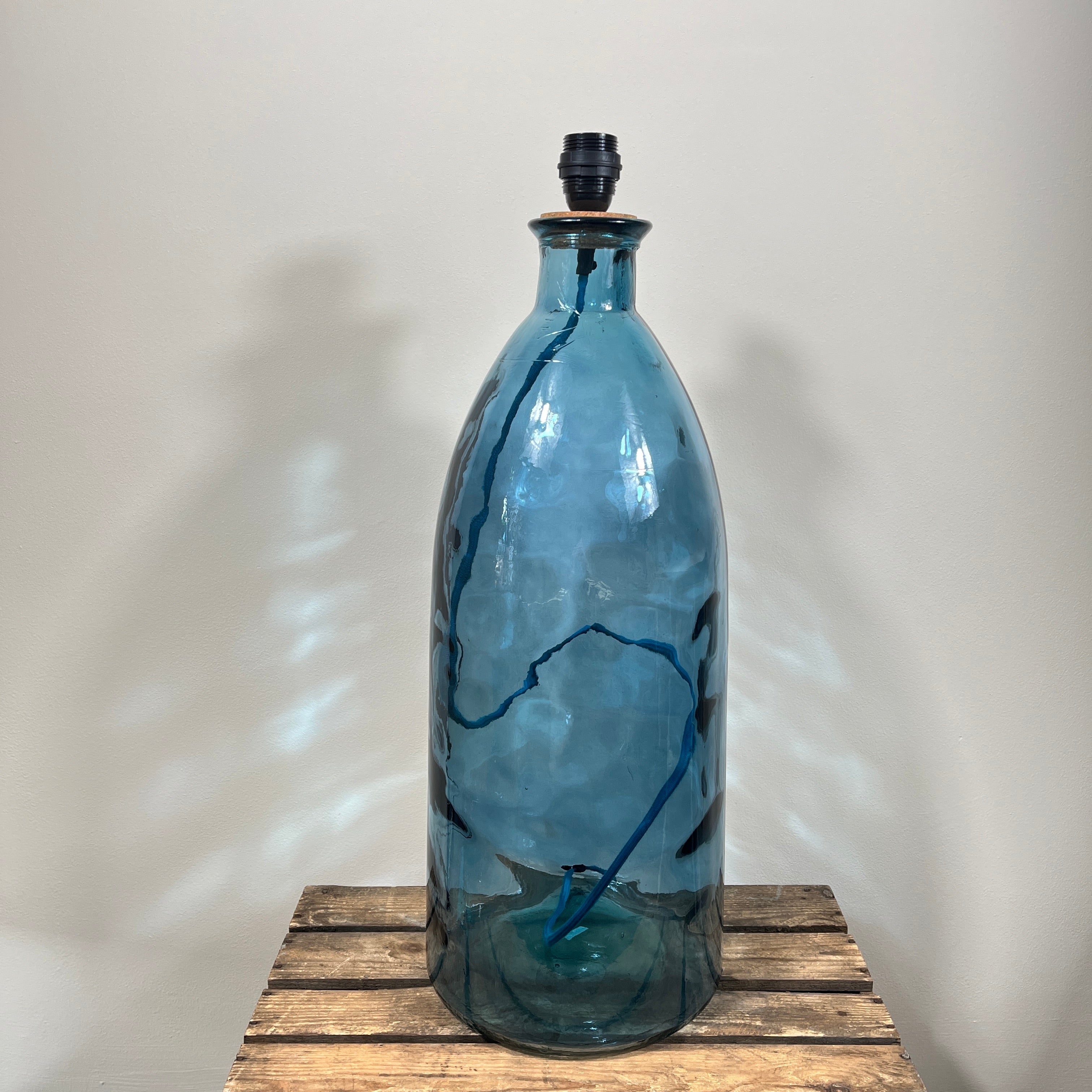 Recycled Glass 67cm Boston Lamp