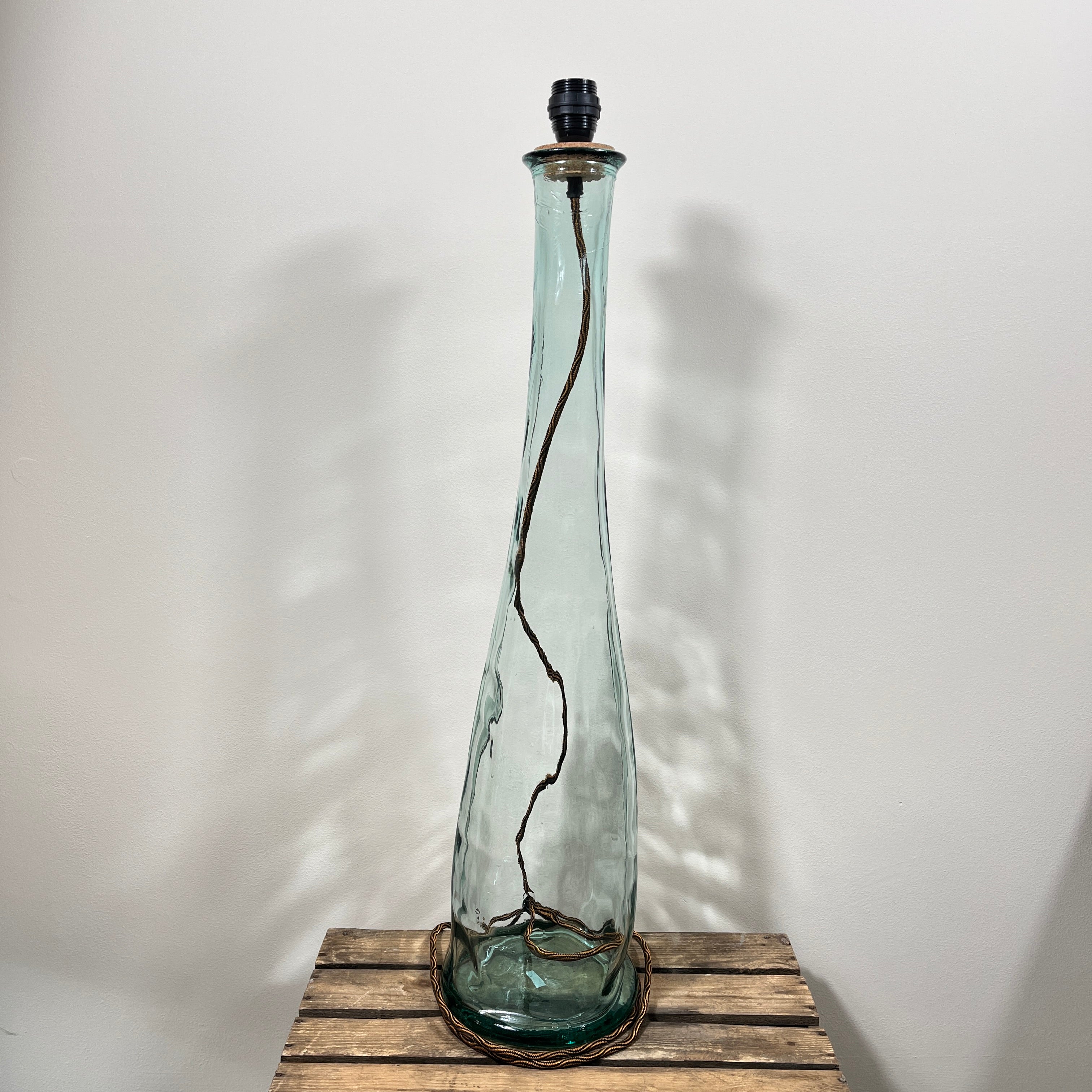 Recycled Glass 106cm Everest Lamp