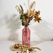 Recycled Glass Cow Parsley 19cm Vase