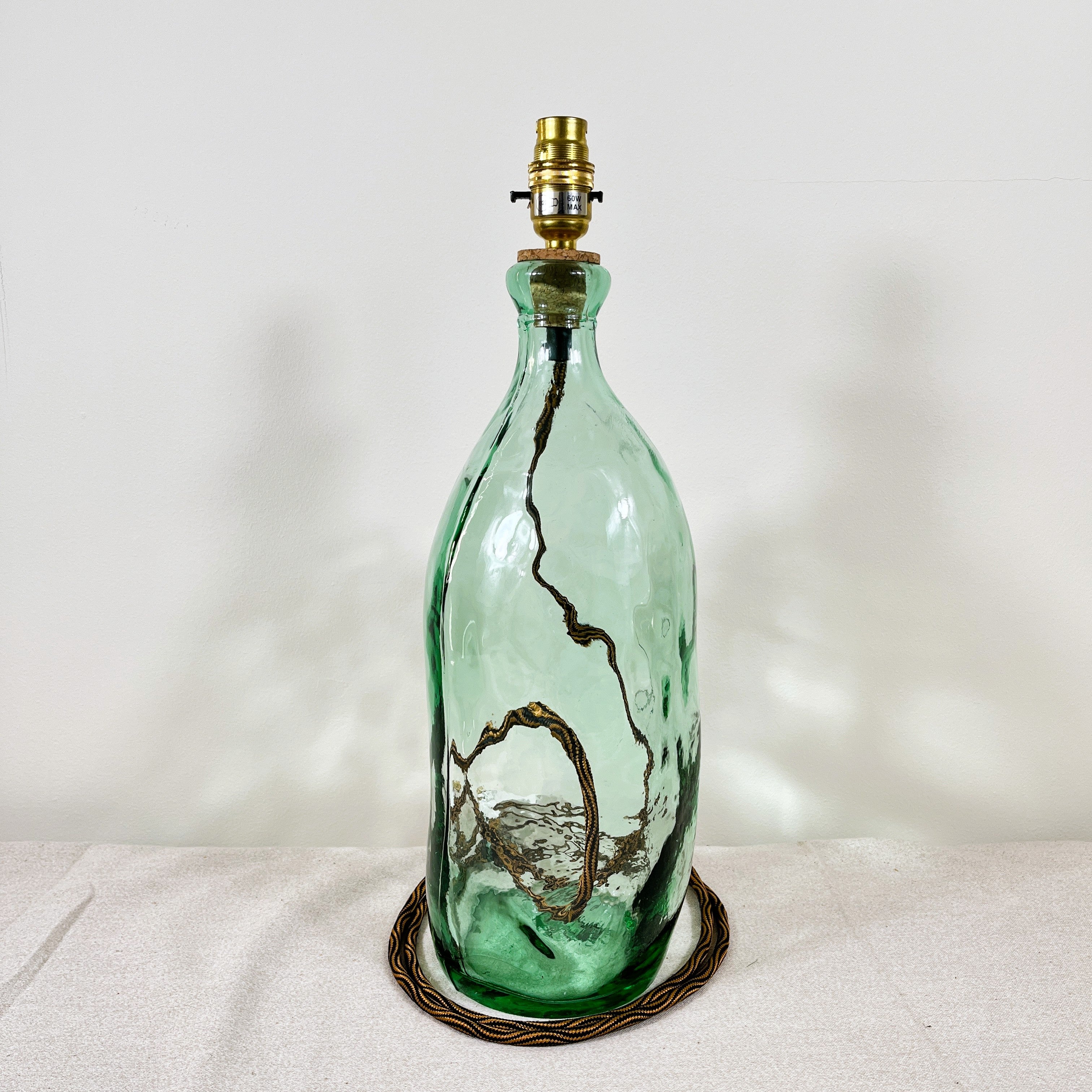 Recycled Glass 44cm Oasis Lamp