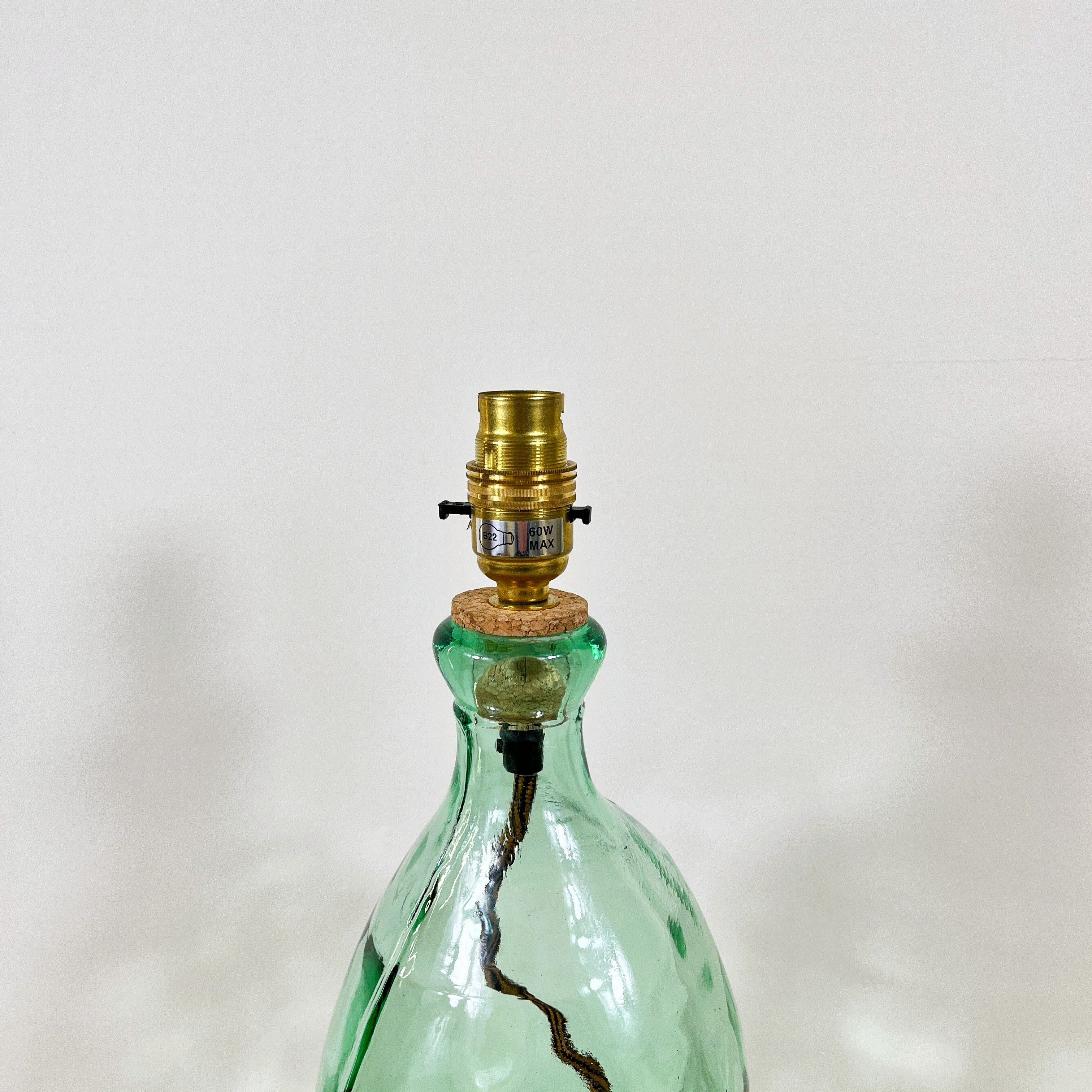 Recycled Glass 44cm Oasis Lamp