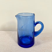 Moroccan Handmade Recycled Glass Petit Jug 300ml