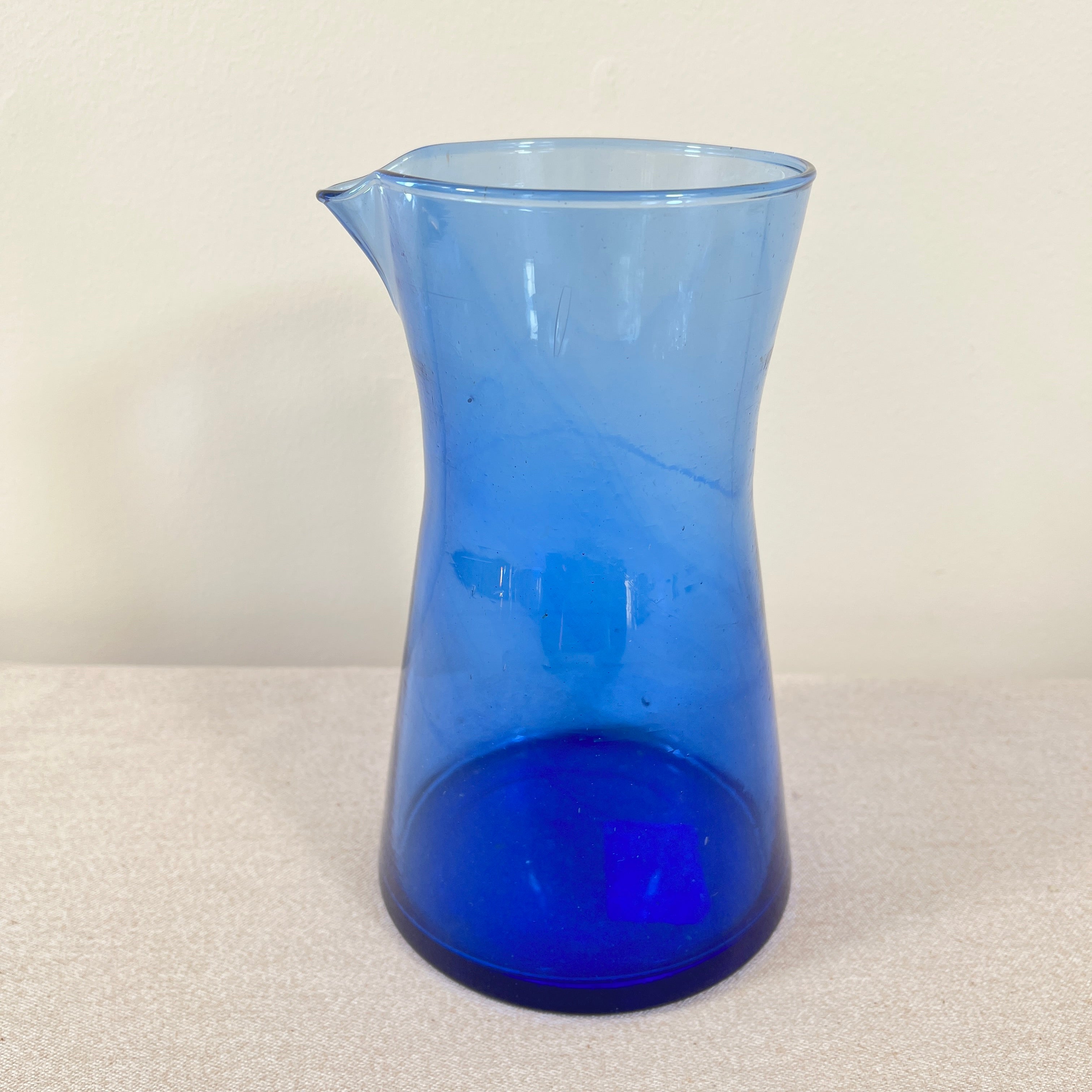 Moroccan Handmade Recycled Glass Carafe - 1 Litre