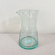 Moroccan Handmade Recycled Glass Carafe - 1 Litre