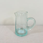 Moroccan Handmade Recycled Glass Petit Jug 300ml