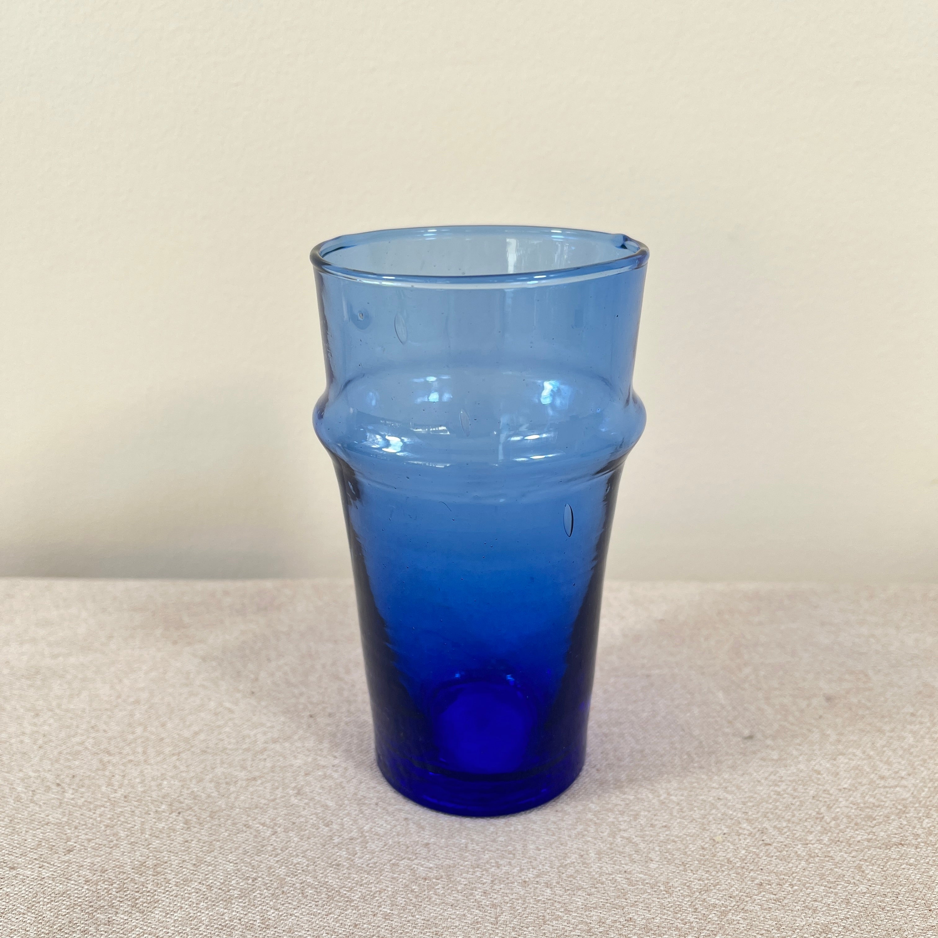 Moroccan Handmade Recycled Glass Moyen Tumbler - 300ml