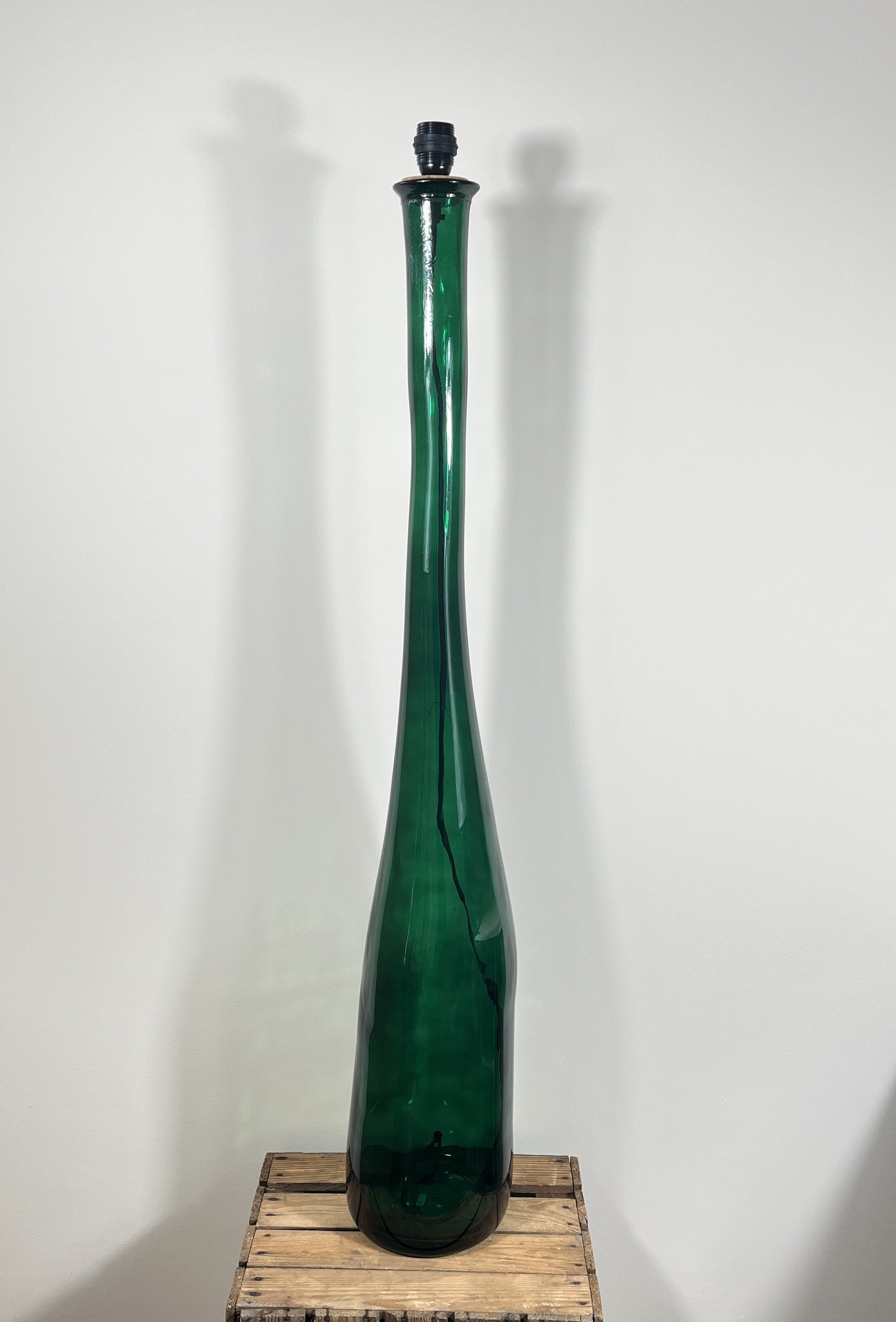 Recycled Glass Jarron Floor Lamp 126cm