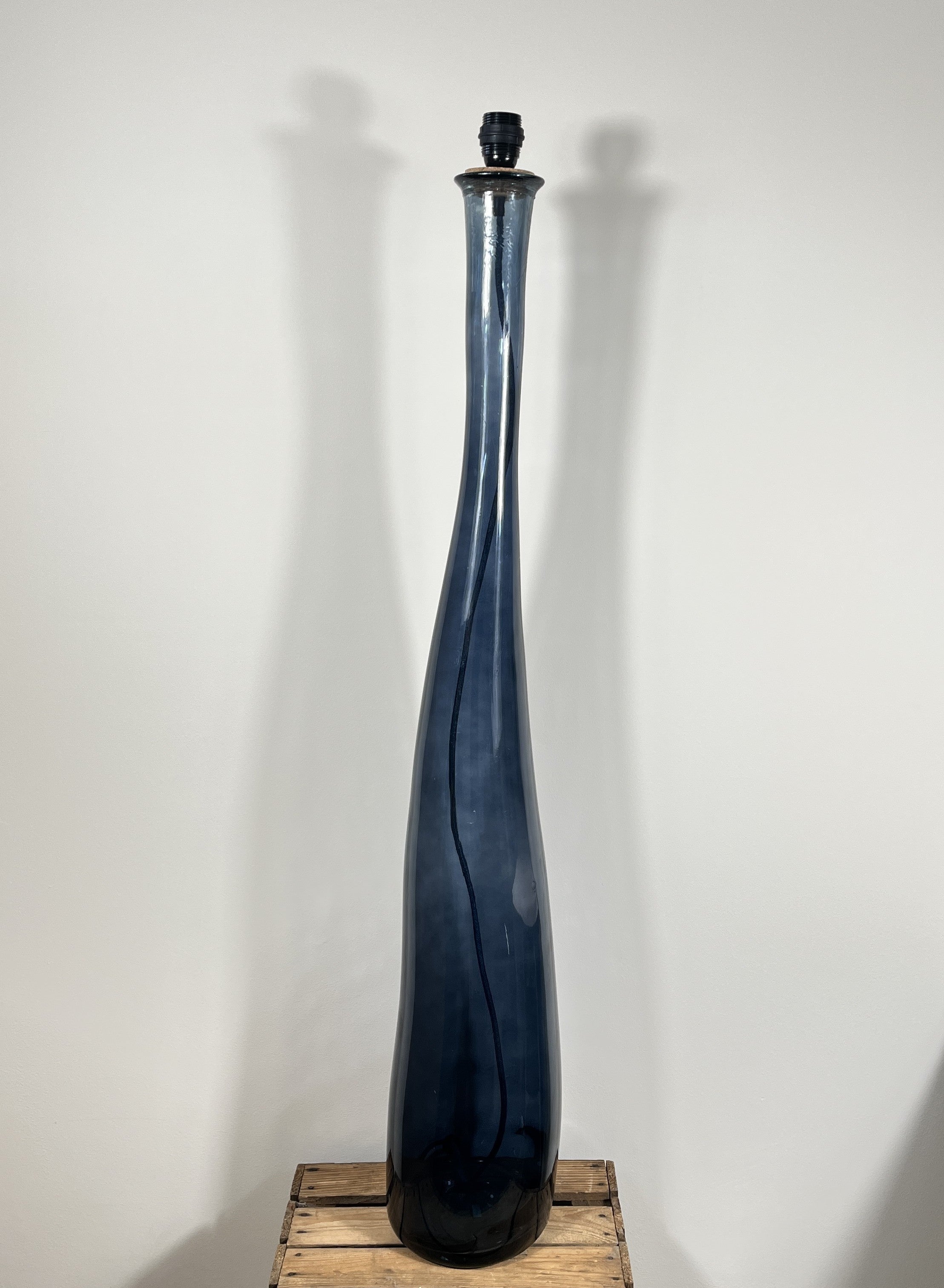 Recycled Glass Jarron Floor Lamp 126cm