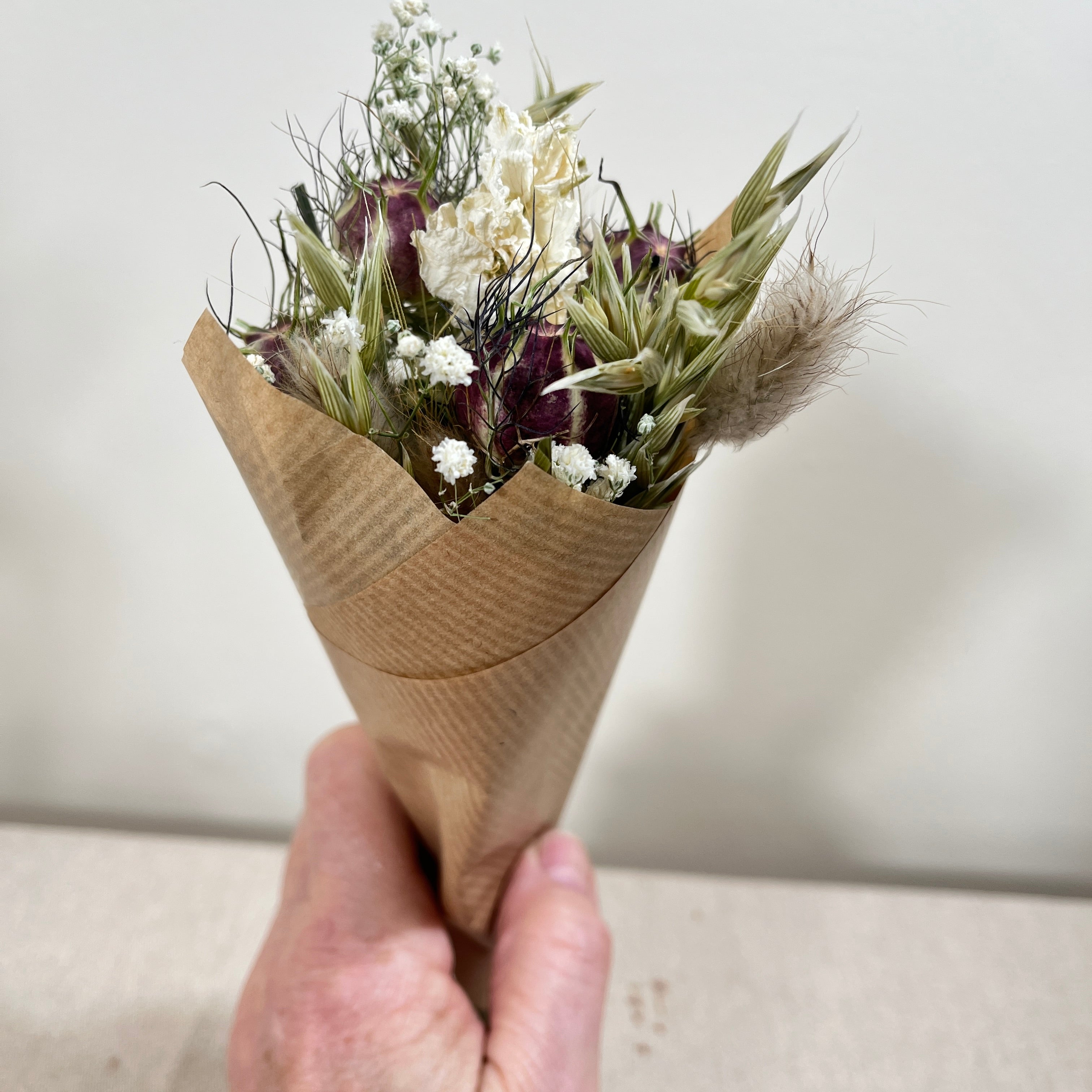 Mini Dried Flower Bouquet