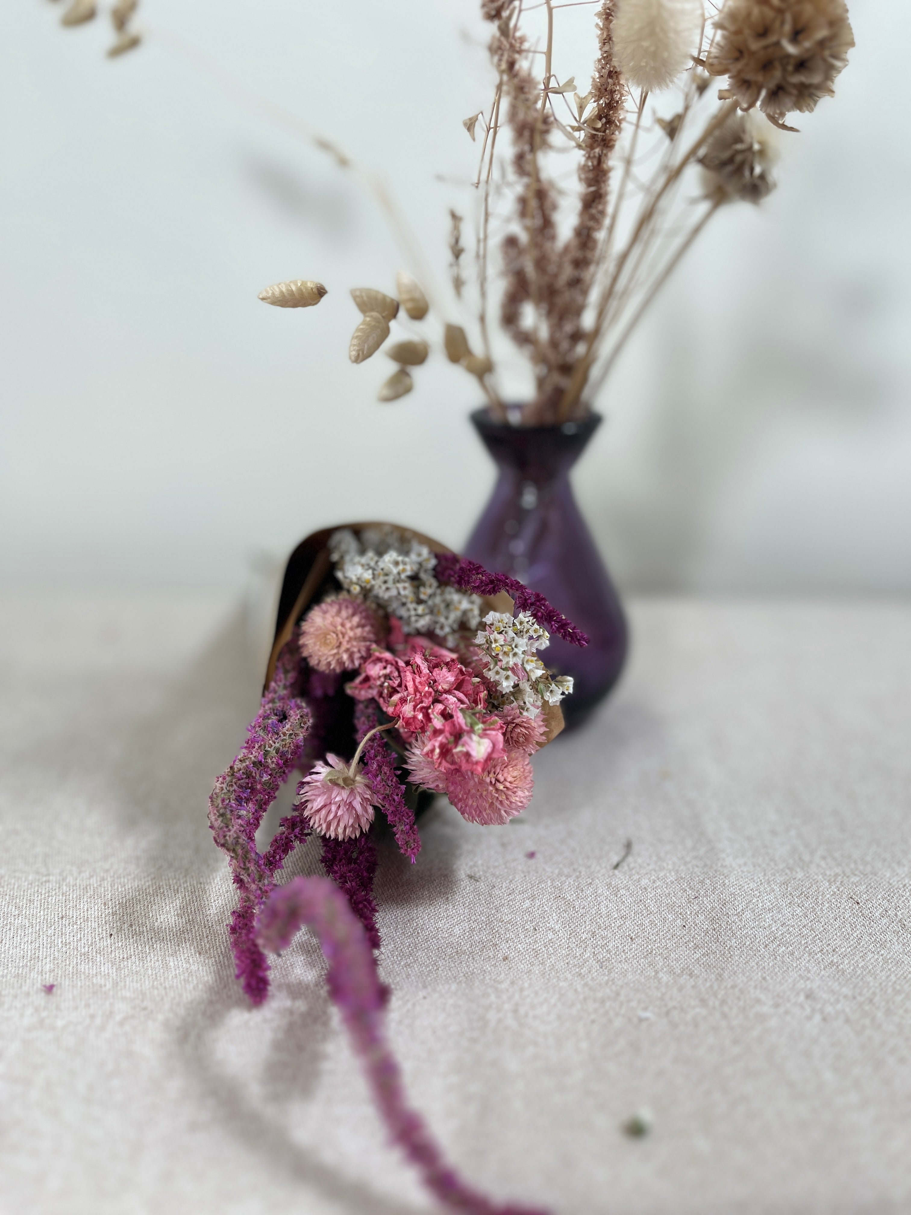Mini Dried Flower Bouquet