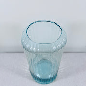 Recycled glass Column Vase