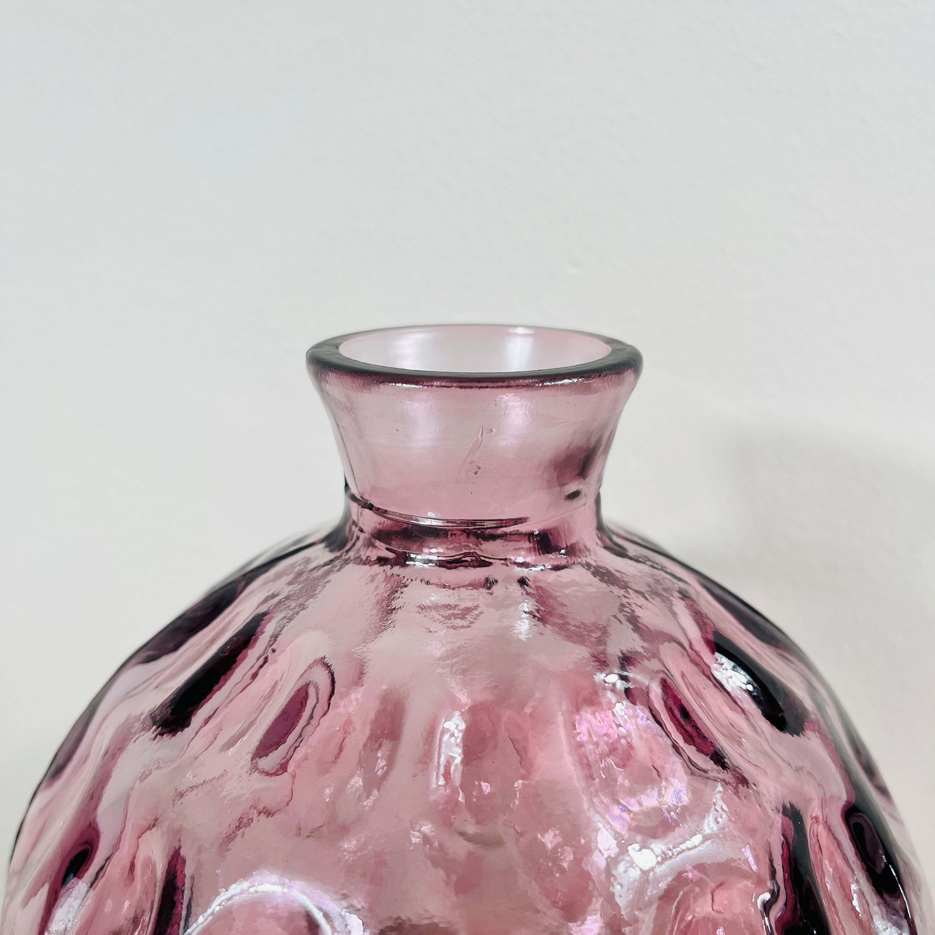 Recycled Glass 18cm Dune Vase