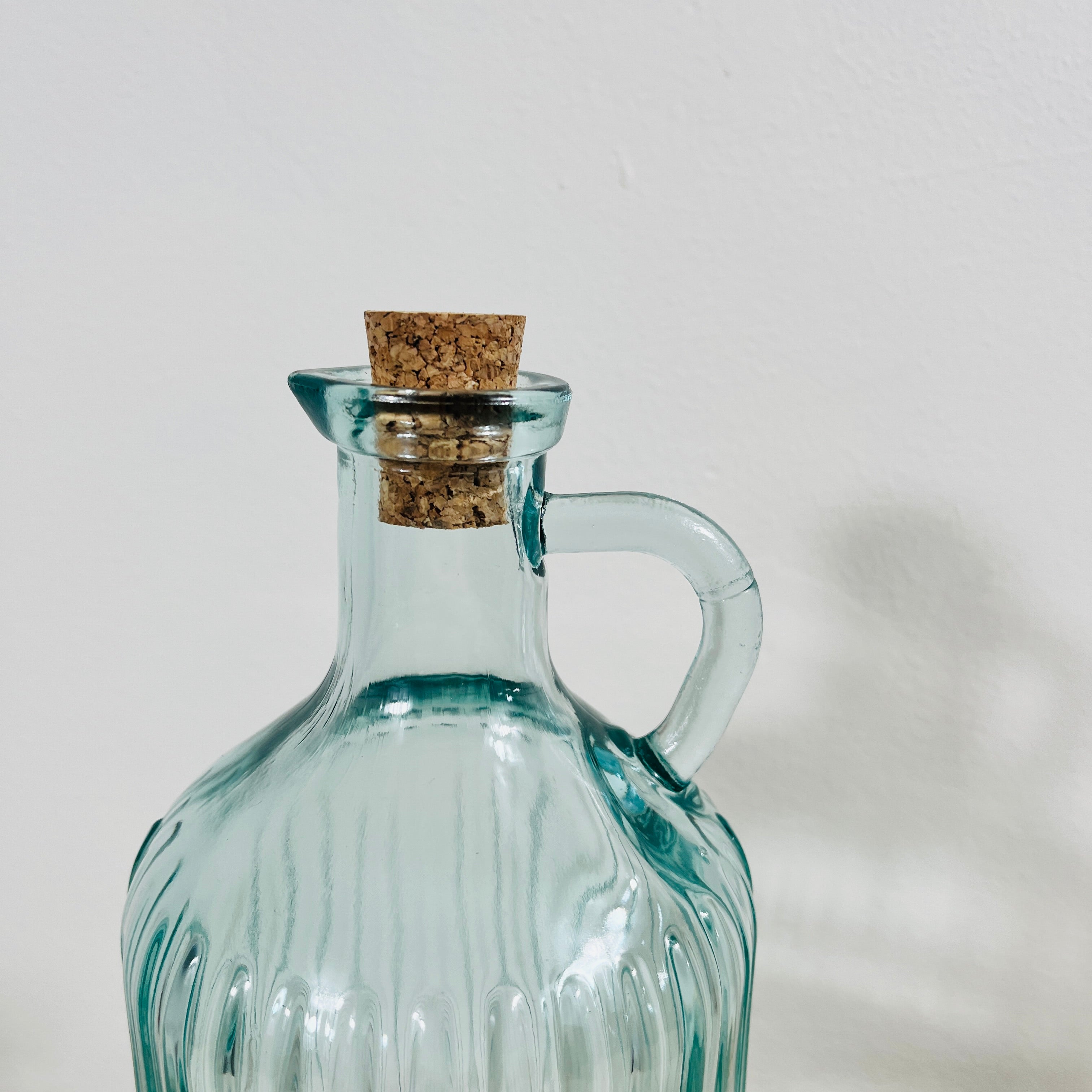 Recycled Glass Mara Oil Bottle 22.5cm