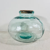 Recycled Glass Garrafa Jar Vase 23cm