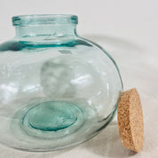 Recycled Glass Garrafa Jar Vase 23cm