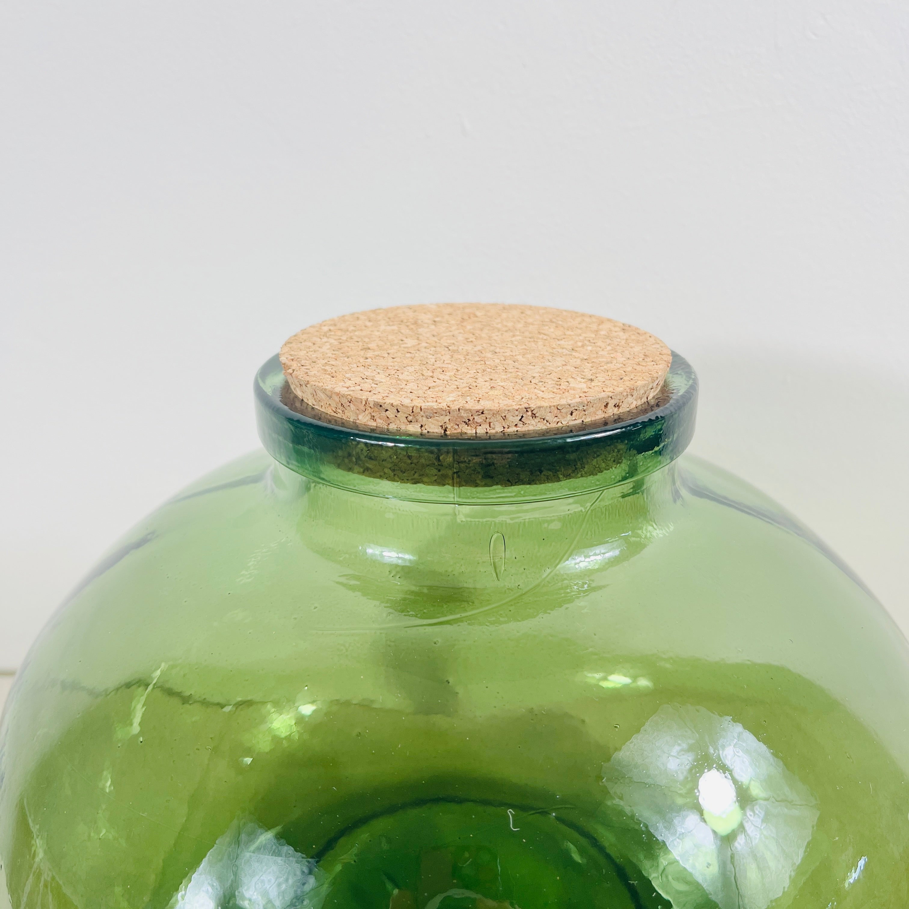 Recycled Glass Garrafa Jar Vase 23cm